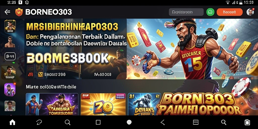 Gameplay menarik dan fitur interaktif dalam BORNEO303.