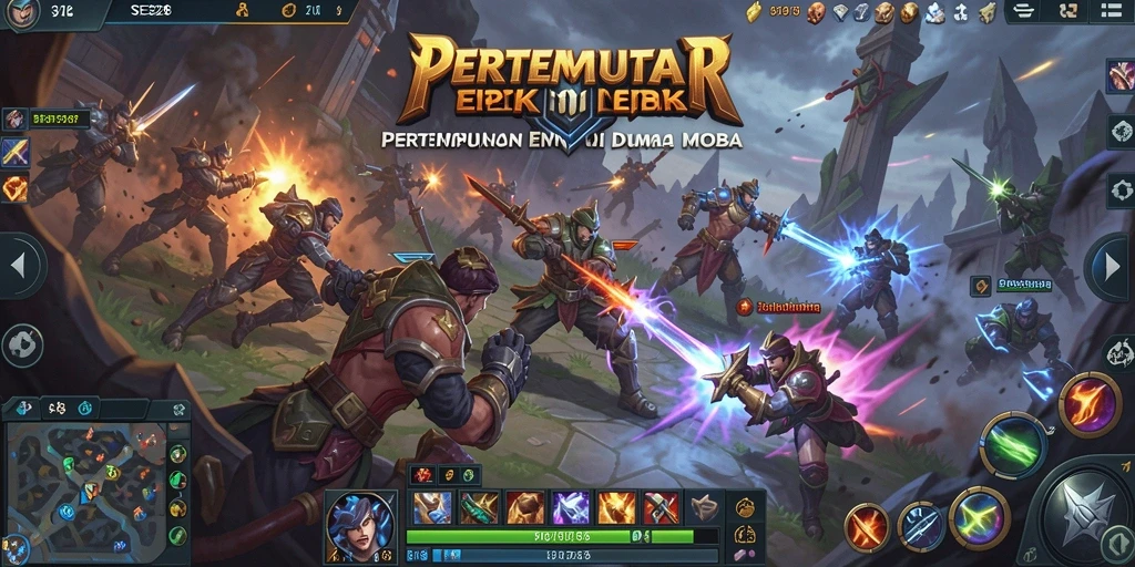 Screenshot menampilkan aksi pertempuran seru dalam SE328.
