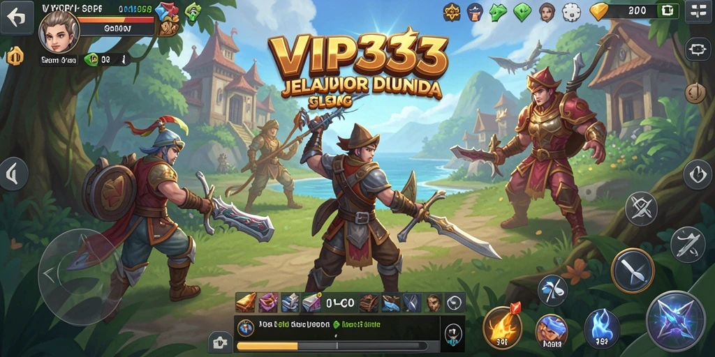 Screenshot gameplay VIP333 dengan aksi strategi yang menarik.